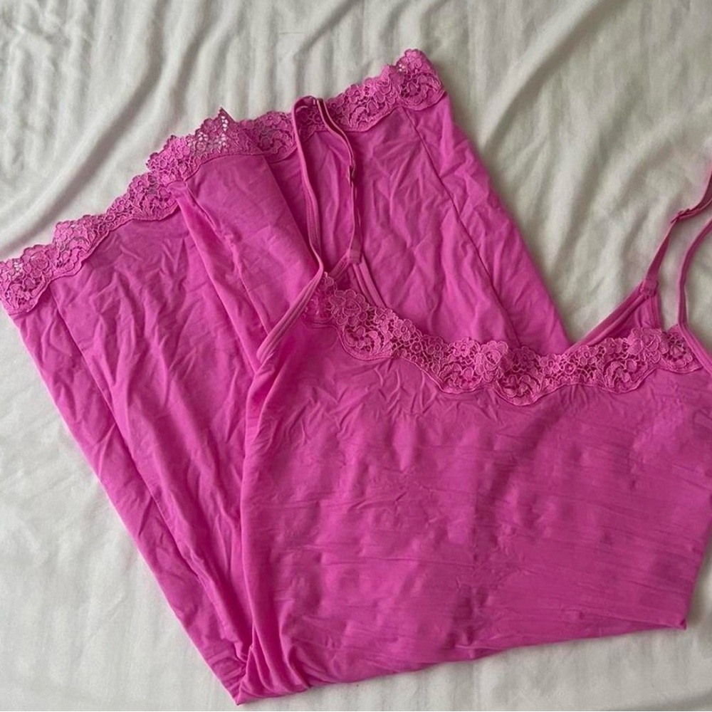 Skims Pink Lace dress